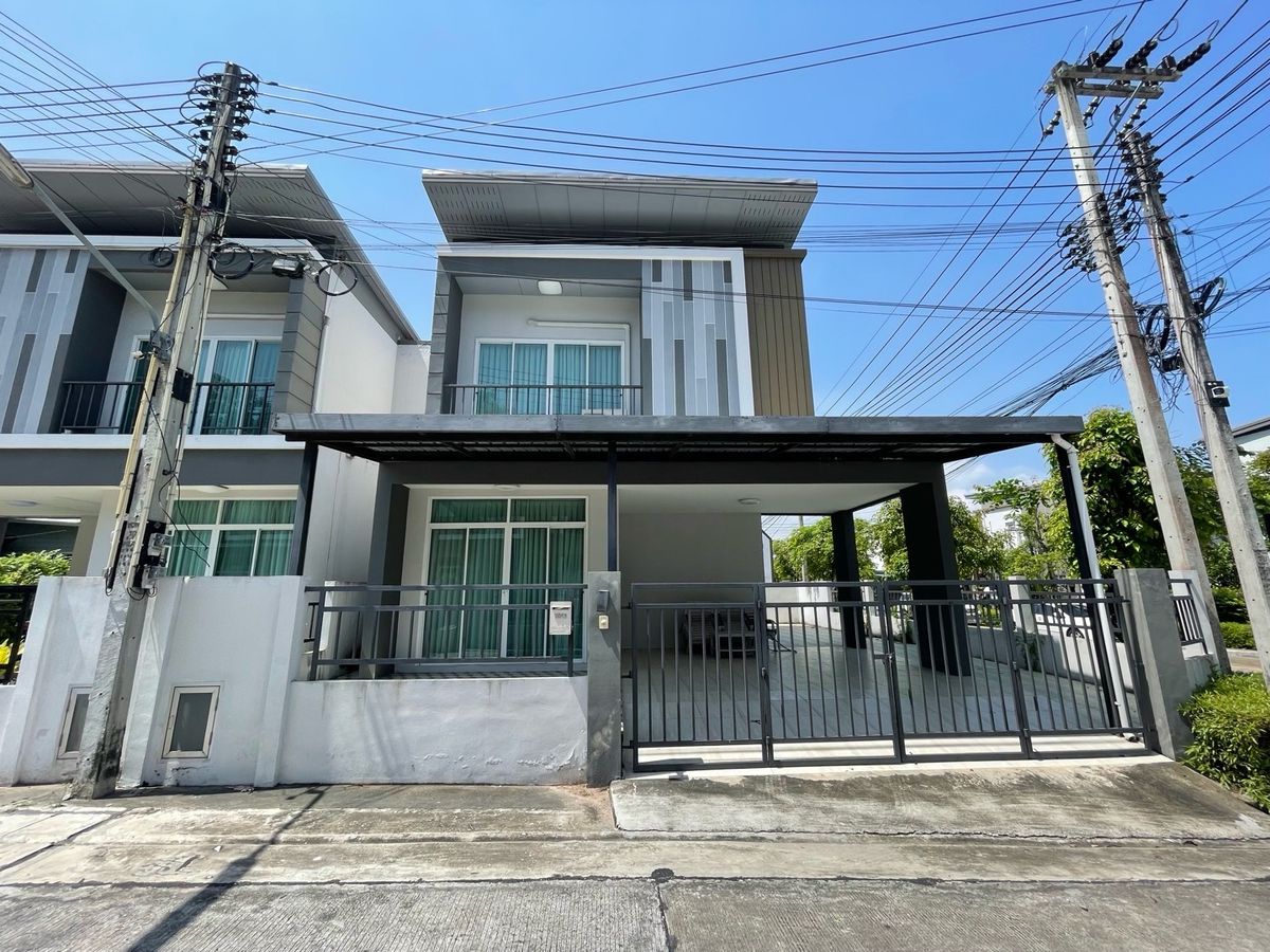 ให้เช่าบ้านศรีราชา แหลมฉบัง บ้านบึง : ให้เช่าบ้านหัวมุม พร้อมเฟอร์ ทั้งหลัง ใกล้ J-Park ศรีราชา
