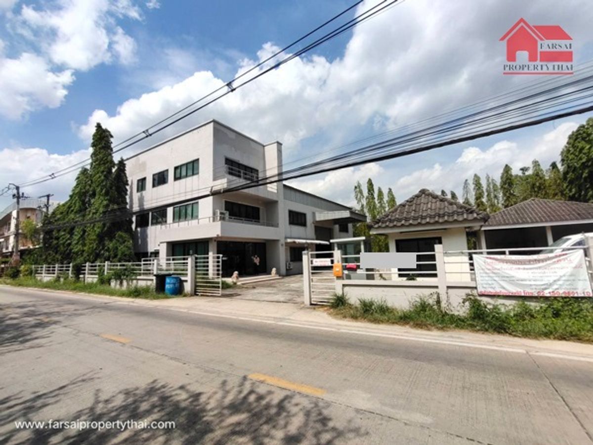 ขายโรงงานปทุมธานี รังสิต ธรรมศาสตร์ : ขายอาคารโรงงาน/โกดัง เนื้อที่1ไร่ พื้นที่สีม่วง พื้นที่ใช้สอย1,300ตร.ม ออฟฟิศ ใบอนุญาต ร.ง4 ถนนลำลูกกาคลอง ปทุมธานี ราคาขาย 25 ล้านบาท