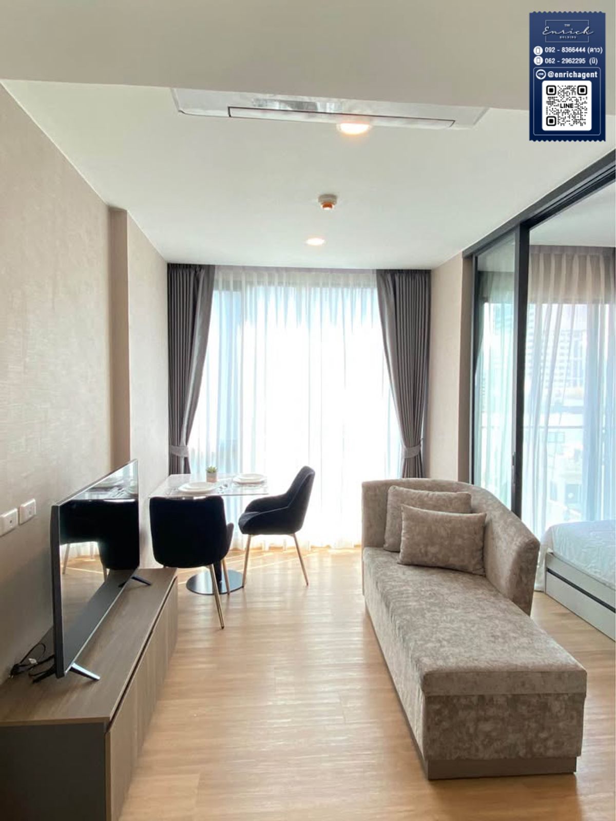 For RentCondoRama9, Petchburi, RCA : 💙 Rent Lloyd Soonvijai-Thonglor. The corner room is not very private. 💙 Tel. 062-2962295.