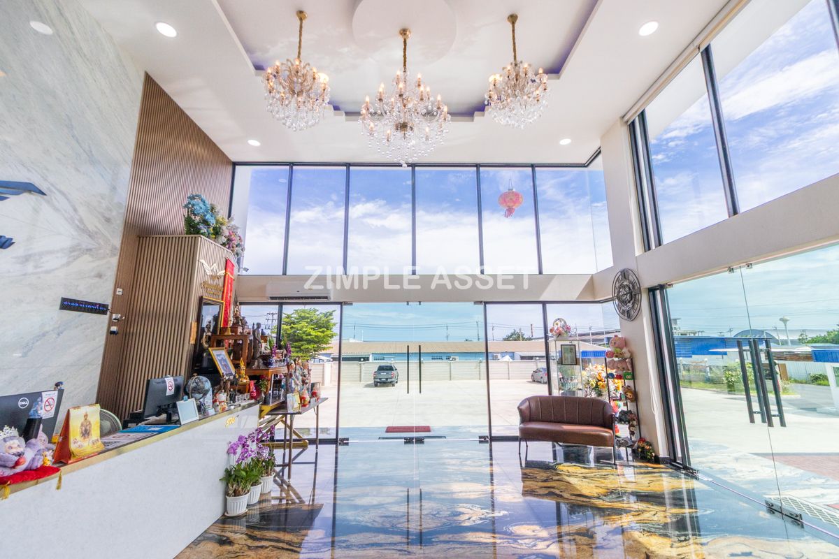 ให้เช่ามหาชัย สมุทรสาคร : Line: @zimple_asset  อพาร์ทเมนท์สไตล์คอนโดที่สมุทรสาคร ห้องสวยพร้อมอยู่ ตกแต่งด้วยเฟอร์นิเจอร์แบบluxury บรรยากาศดีมาก สามารถเช่าพื้นที่เพื่อจัดสัมมนาหรืองานเลี้ยงเล็กๆได้