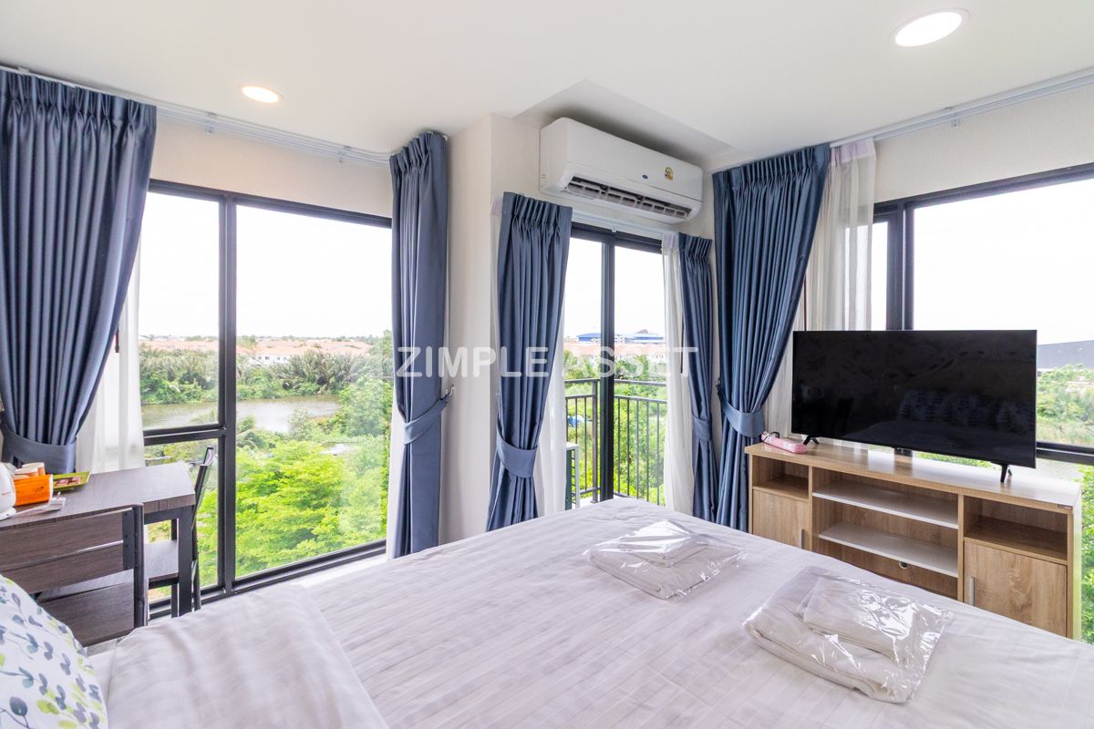 ให้เช่ามหาชัย สมุทรสาคร : Line: @zimple_asset  อพาร์ทเมนท์สไตล์คอนโดที่สมุทรสาคร ห้องสวยพร้อมอยู่ ตกแต่งด้วยเฟอร์นิเจอร์แบบluxury บรรยากาศดีมาก สามารถเช่าพื้นที่เพื่อจัดสัมมนาหรืองานเลี้ยงเล็กๆได้