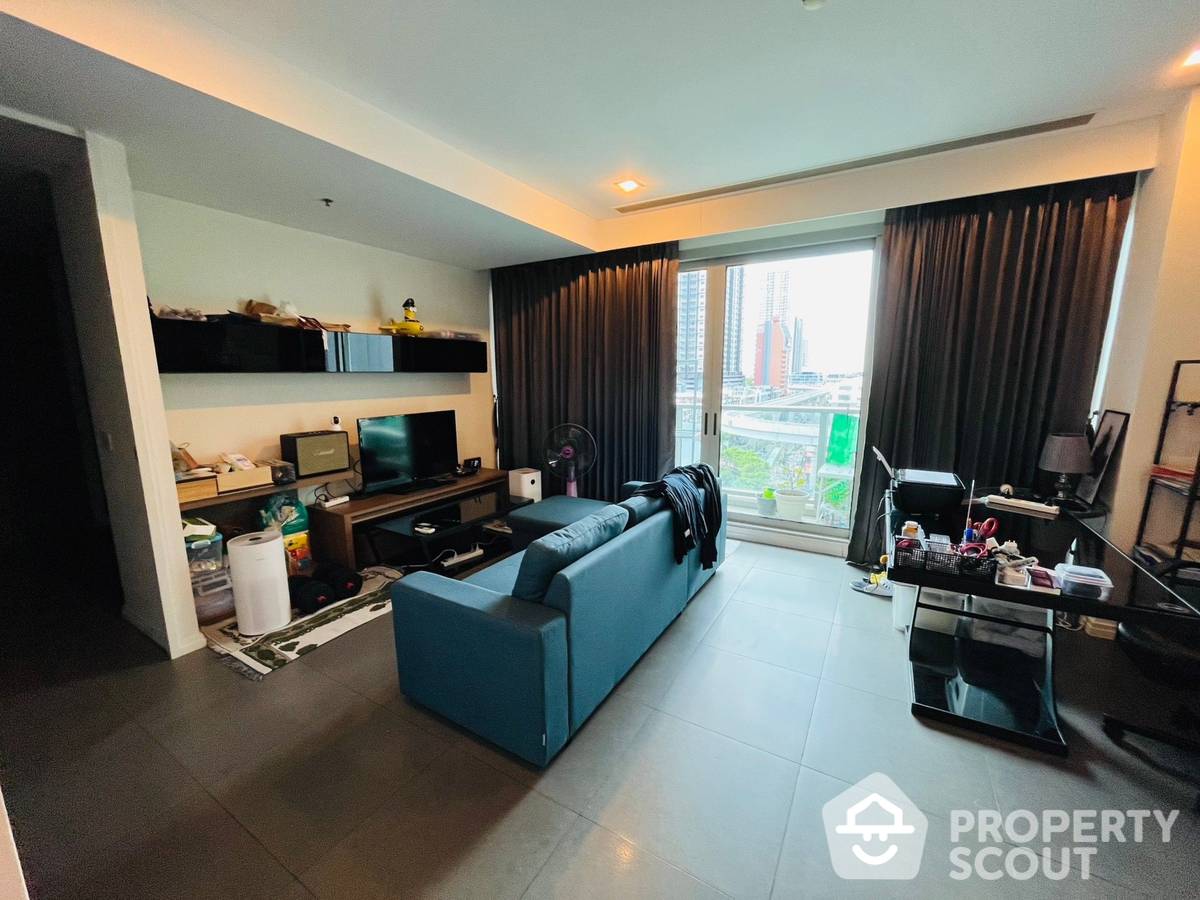 For SaleCondoWongwianyai, Charoennakor : 1-BR Condo at The River Condominium near BTS Saphan Taksin