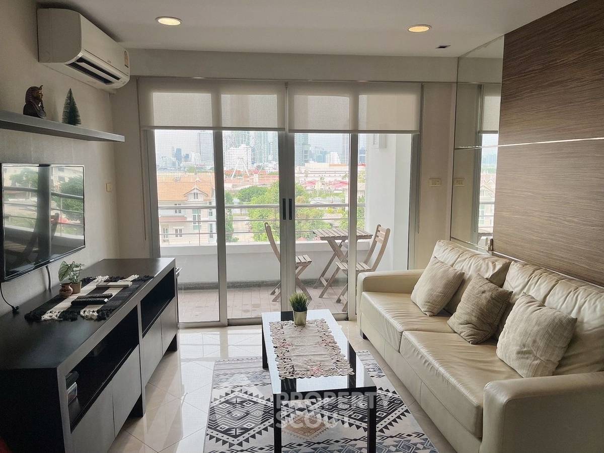 For SaleCondoRama3 (Riverside),Satupadit : 1-BR Condo at River Heaven Chareonkrung in Bang Kho Laem