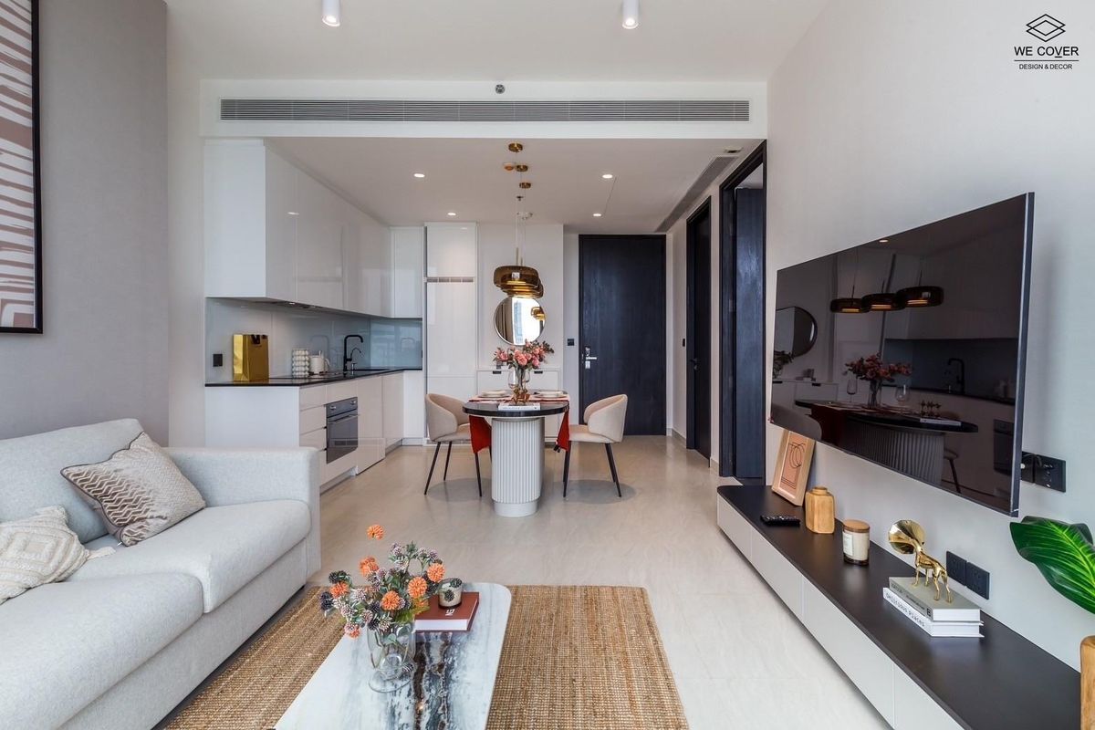 For SaleCondoSathorn, Narathiwat : Pet-friendly luxurious condo 1 bed fully furnished close to BTS St. Louis  081-245-7349
