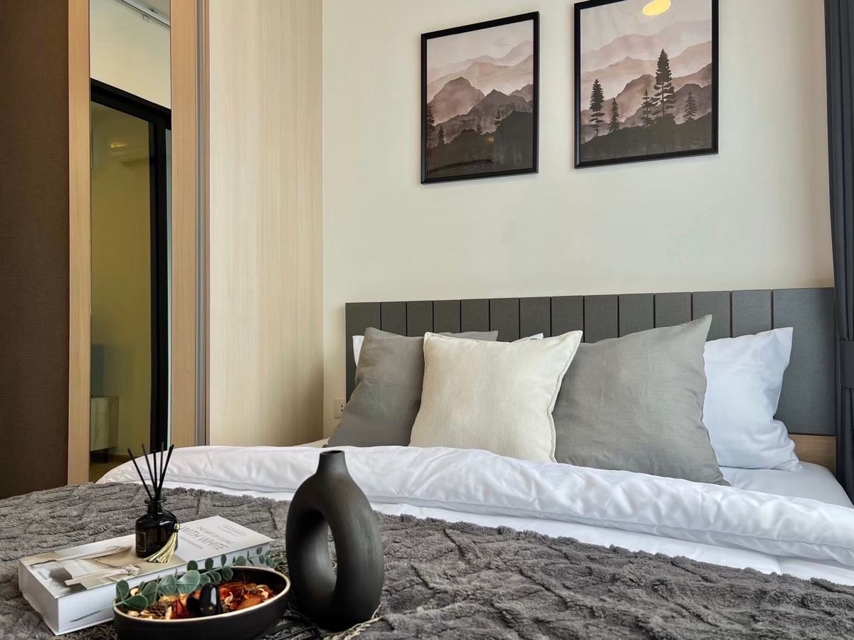 ให้เช่าคอนโดโชคชัย4 ลาดพร้าว71 : Project For Rent : Chewathai Hallmark Ladprao - Chokchai 4 Phase 2 
( 27 Sqm , 8th Floor , Building D ) 