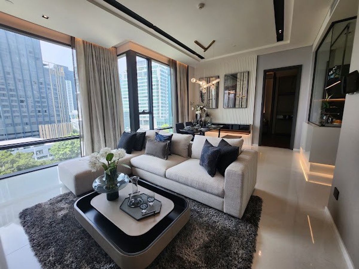 ให้เช่าคอนโดสุขุมวิท อโศก ทองหล่อ : LTHC12642 - The Bangkok thonglor Condo FOR RENT Size 92 sqm. 2 beds 2 baths Near BTS Thong Lor Station ONLY 110K/Month
