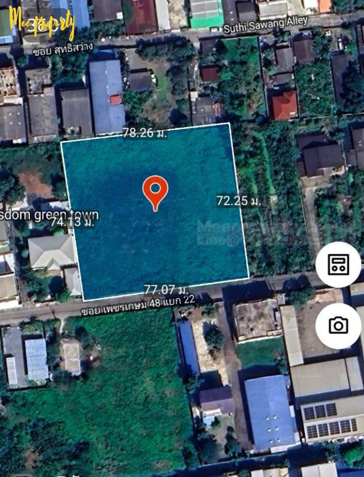 ขายที่ดินบางแค เพชรเกษม : ขายด่วนที่ดินถมแล้ว เพชรเกษม 48 แยก 22 -เนื้อที่ 3 ไร่ 2 งาน 19 วา  ME-116