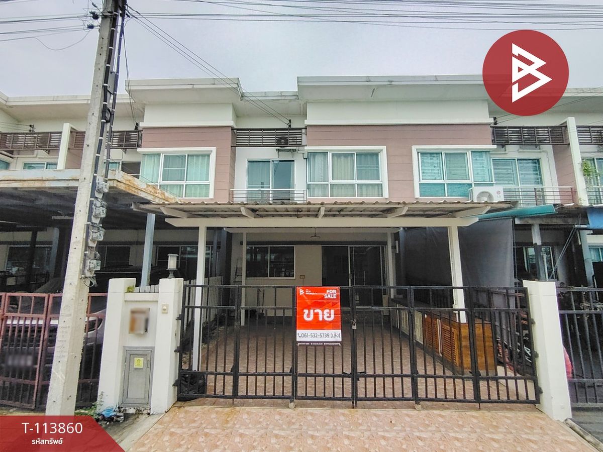 ขายทาวน์โฮมนนทบุรี บางใหญ่ บางบัวทอง : ขายทาวน์เฮ้าส์ หมู่บ้านศุภาลัย โนโววิลล์ วงแหวน-บางใหญ่ (Supalai Novo Ville Wongwaen-Bangyai) นนทบุรี