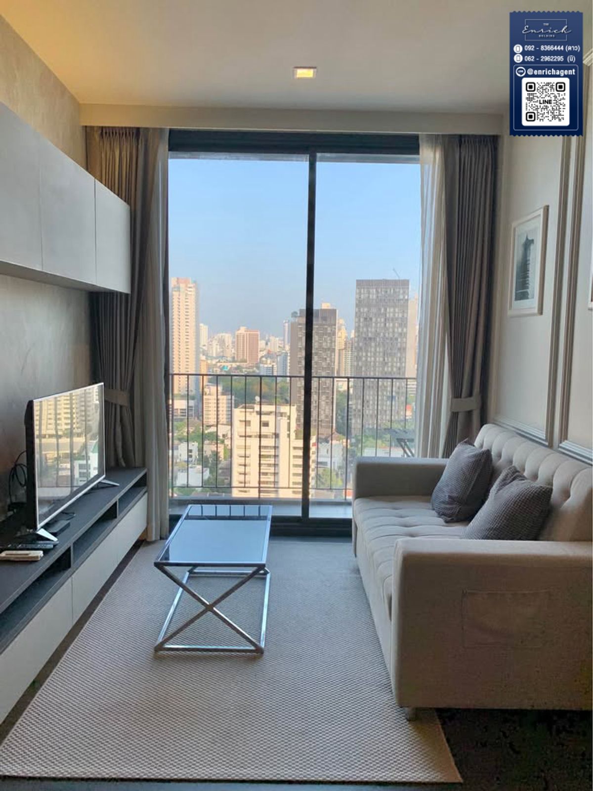 ให้เช่าคอนโดสุขุมวิท อโศก ทองหล่อ : 💙ให้เช่า Edge Sukhumvit 23 ห้องใจกลางเมือง BTS อโศก , MRT สุขุมวิท💙 092-8366444 ดาว // Line id : @enrichagent