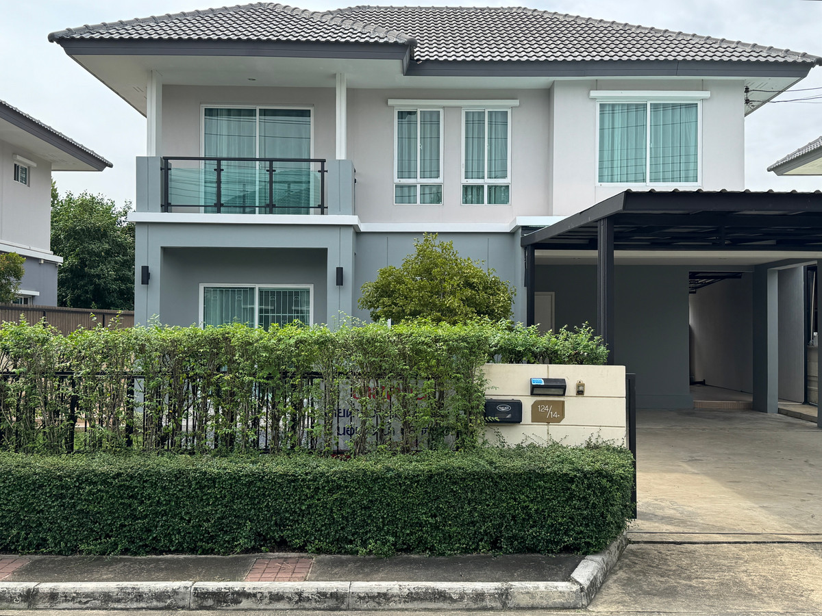For SaleHouseRama5, Ratchapruek, Bangkruai : Urgent sale is lower than evaluating detached houses. The Plant Pinklao-Kanchana in front of the project