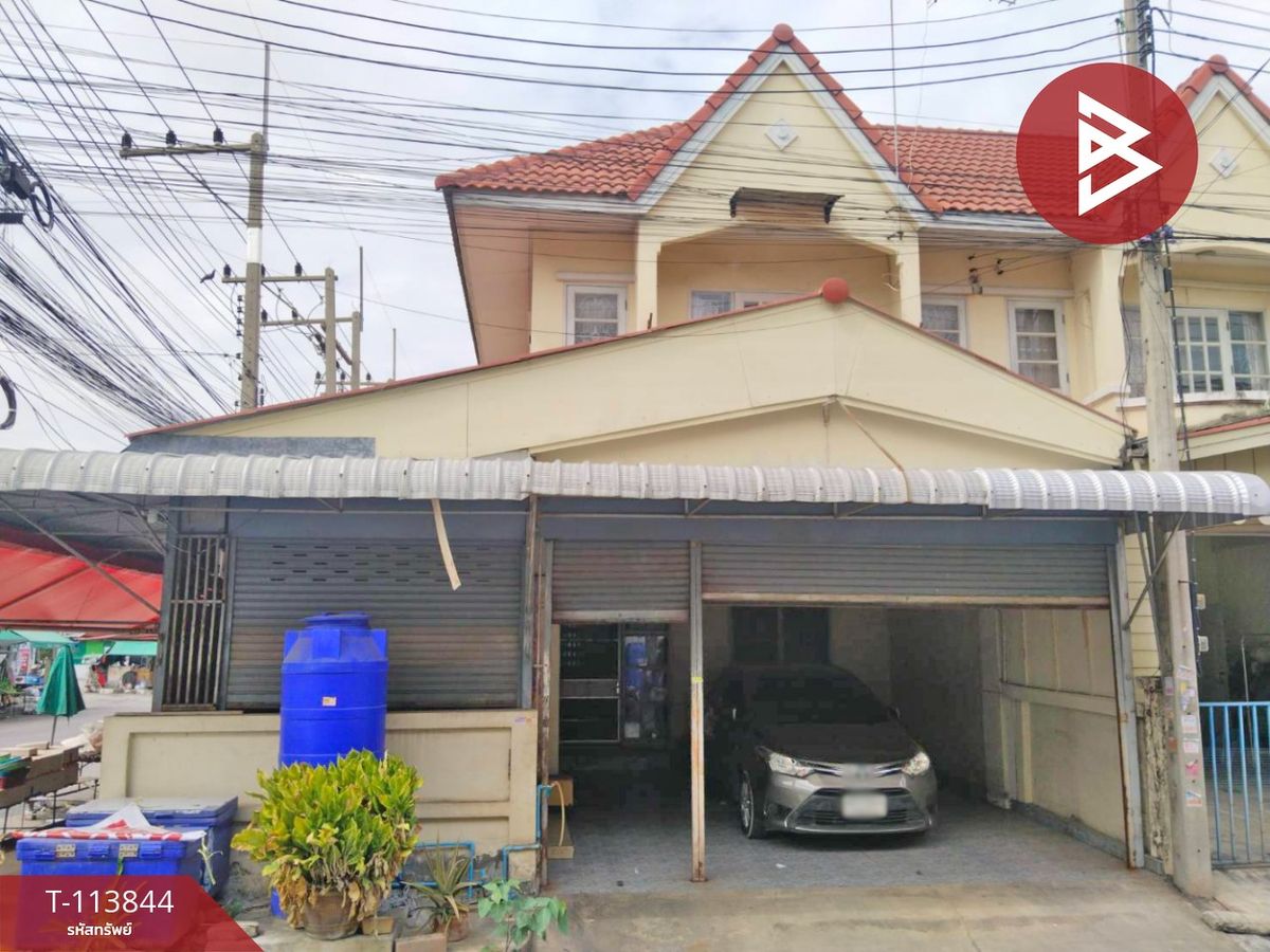 ขายทาวน์โฮมมหาชัย สมุทรสาคร : ขายทาวน์เฮ้าส์ หมู่บ้านวิเศษสุขนคร เฟส1 พันท้ายนรสิงห์ สมุทรสาคร