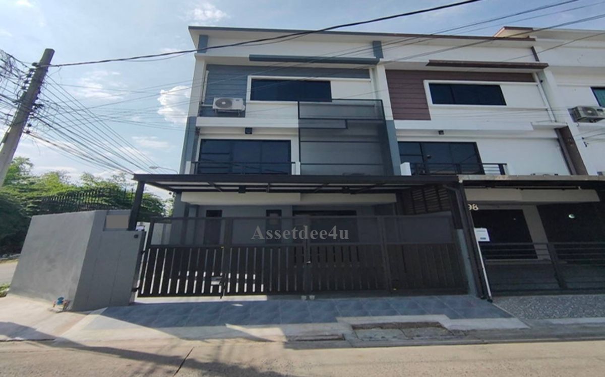 ให้เช่าทาวน์โฮมเกษตร นวมินทร์ ลาดปลาเค้า : AT575 ให้เช่าทาวน์โฮม 3 ชั้น ลาดปลาเค้า72 บ้านไม่มีเฟอร์นิเจอร์ ใกล้เซ็นทรัล รามอินทรา