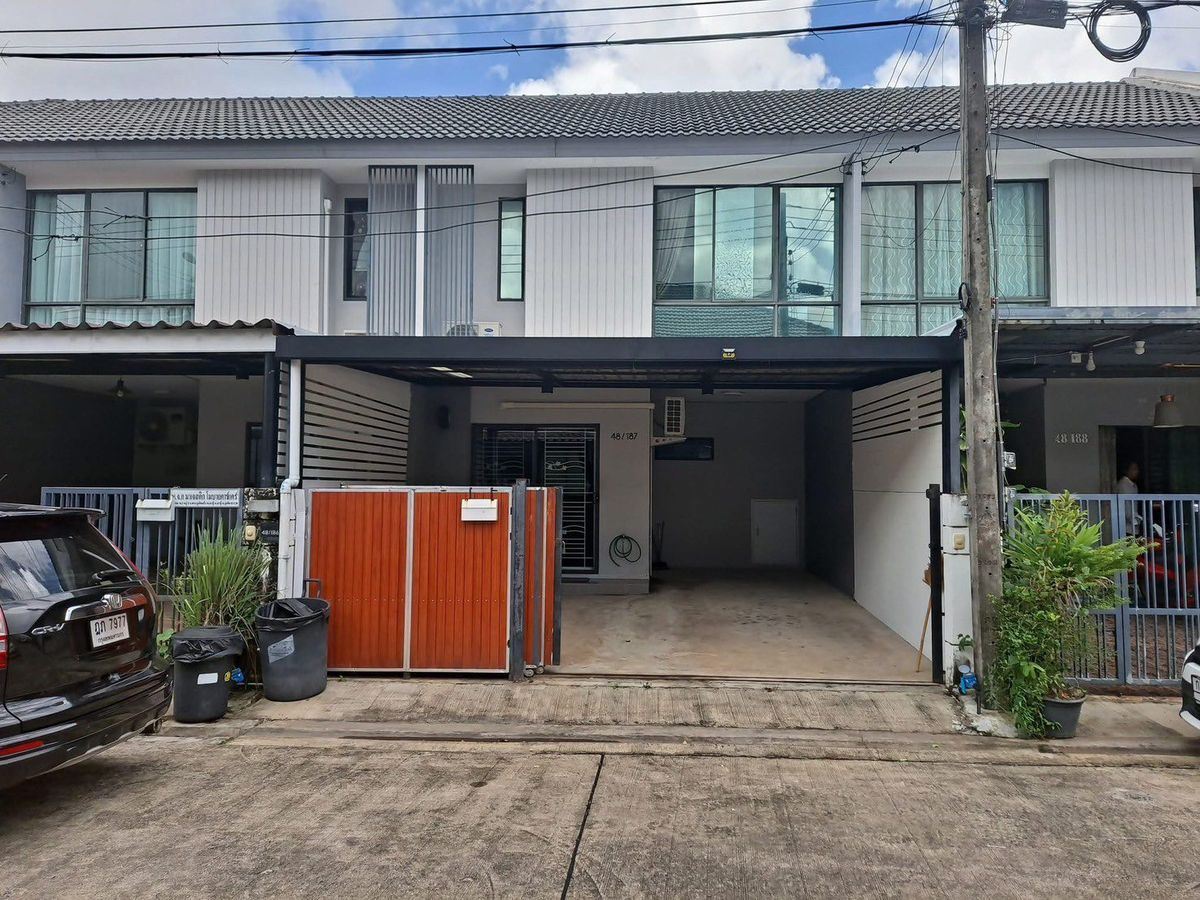 ให้เช่าทาวน์โฮมภูเก็ต : For rent kathu ให้เช่าหมู่บ้านพฤกษา กะทู้ - สามกอง