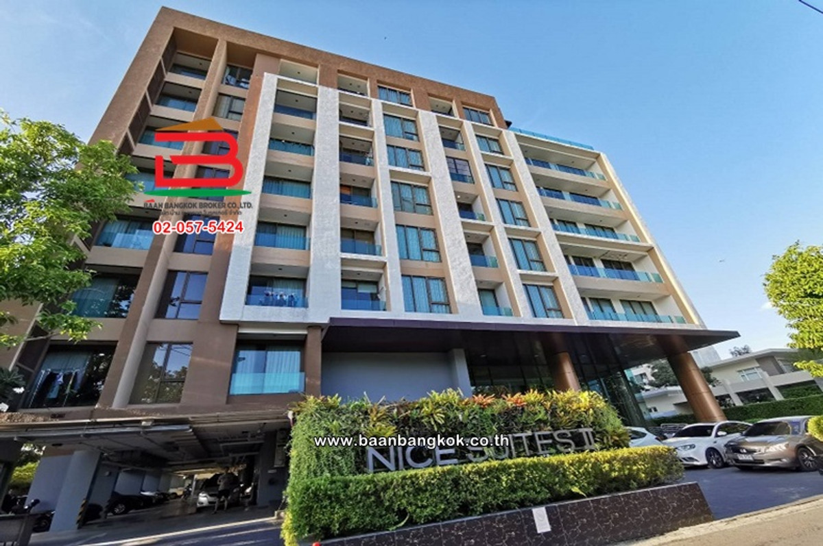 ขายคอนโดรัตนาธิเบศร์ สนามบินน้ำ พระนั่งเกล้า : คอนโดมิเนียม เนื้อที่ 45.66 ตร.ม. ไนซ์ สวีทส์ สนามบินน้ำ 2 : Nice Suites II Sanambinnam (ซอยนนทบุรี 32) ถนนสนามบินน้ำ ตำบลท่าทราย อำเภอเมืองนนทบุรี นนทบุรี