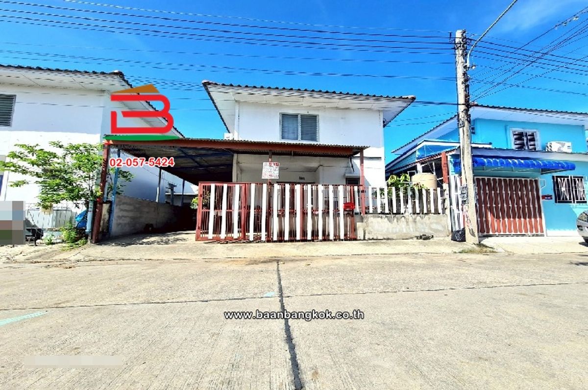 ขายบ้านปทุมธานี รังสิต ธรรมศาสตร์ : บ้านเดี่ยว บ้านเอื้ออาทร ลาดหลุมแก้ว เนื้อที่ 22.5 ตร.ว ตำบลระแหง อำเภอลาดหลุมแก้ว จังหวัดปทุมธานี