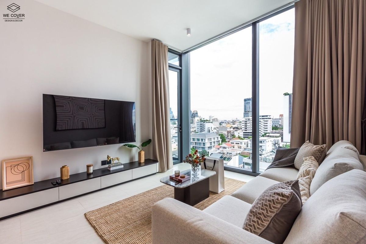 ขายคอนโดสาทร นราธิวาส : Pet-friendly คอนโด 1 นอน แต่งครบ ติด BTS เซ็นหลุยส์ 081-245-7349