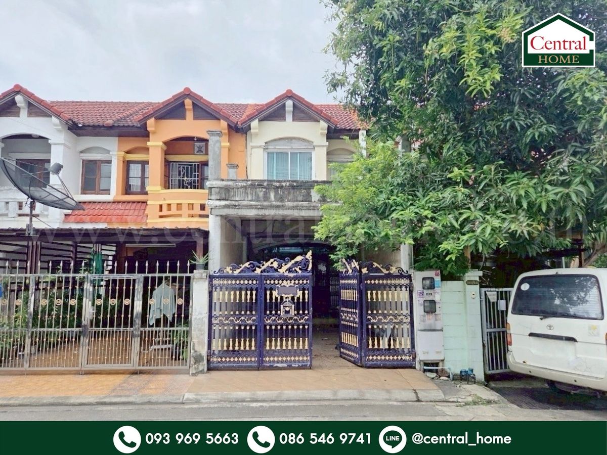 ขายทาวน์โฮมนนทบุรี บางใหญ่ บางบัวทอง : ทาวน์เฮ้าส์ นันทนาการ์เด้น 2 รัตนาธิเบศร์ - ท่าอิฐ ถนนเมน