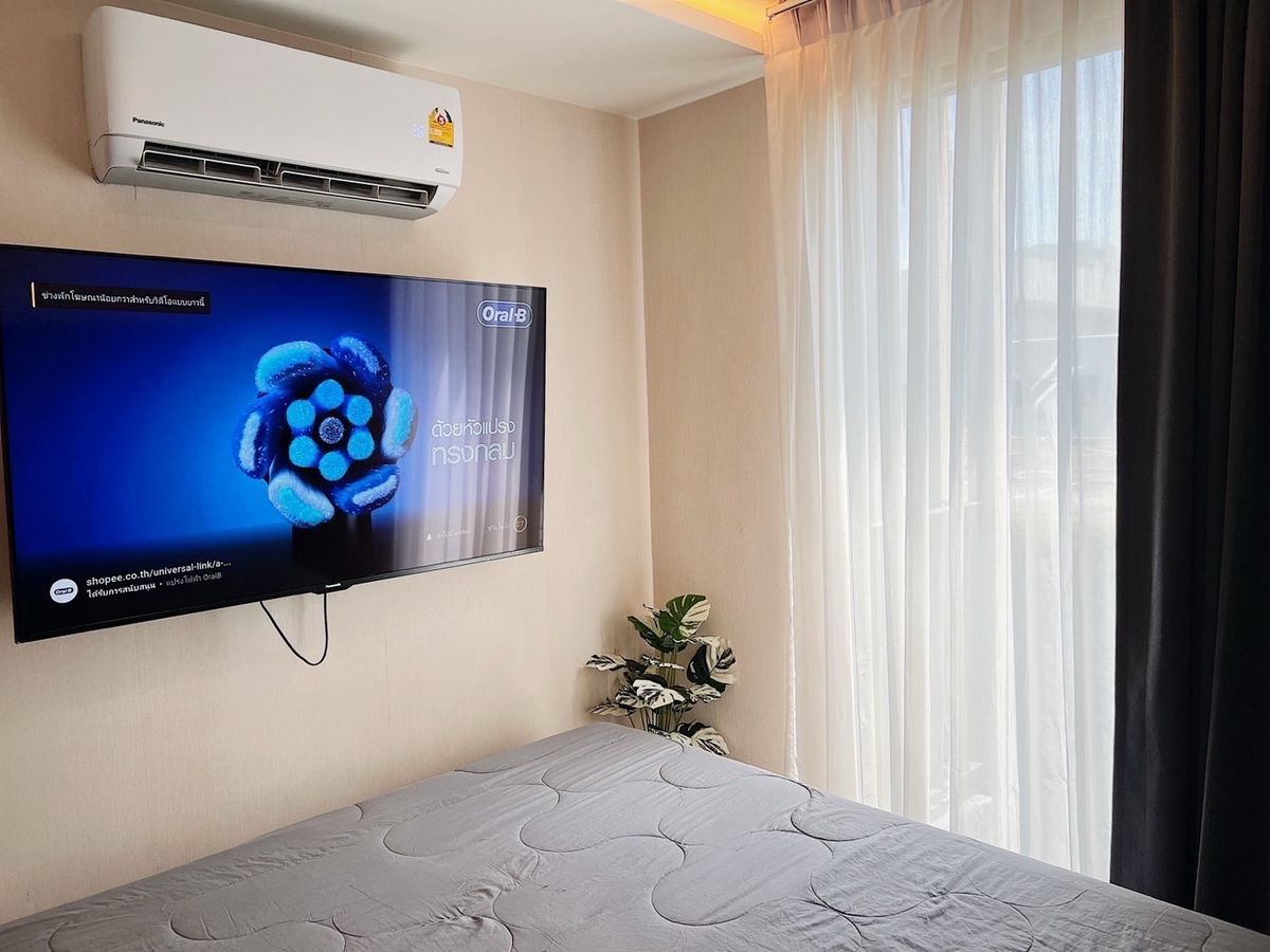 ให้เช่าคอนโดอ่อนนุช อุดมสุข : ให้เช่า IKON 77 ชั้น8 ห้องมุม  ตร.ม ชั้น8 ติดศูนย์การค้า People Park,ใกล้บีทีเอสอ่อนนุช มีรถรับส่ง ห้องสวย เฟอร์ครบ พร้อมเข้าอยู่ ราคา 14,000 บาท