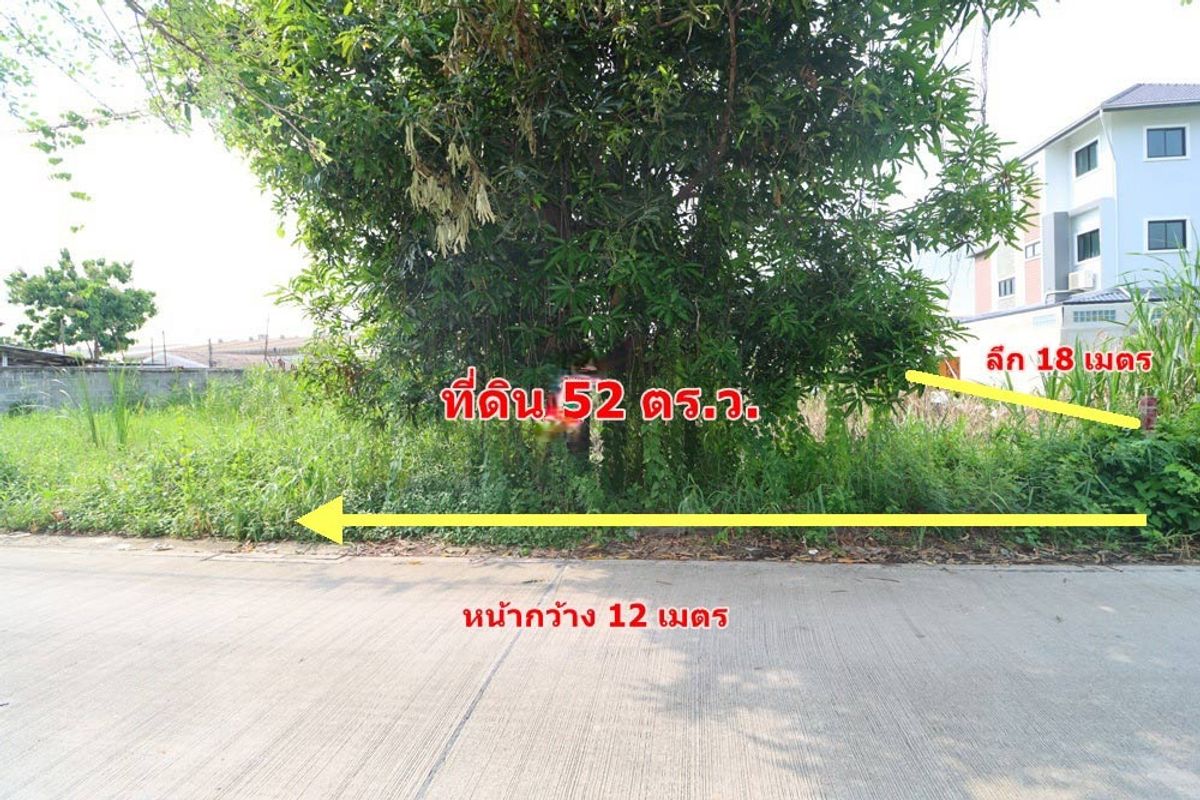 ขายที่ดินลาดกระบัง สุวรรณภูมิ : ขายที่ดิน 52 ตรว.พัฒนาชนบท 3 แยก 4 ลาดกระบัง ใกล้สนามบินสุวรรณภูมิ, แอร์ลิงก์ ลาดกระบัง เข้าออก ถ. ศรีนครินทร์-ร่มเกล้า และเลียบมอเตอร์เวย์ ได้