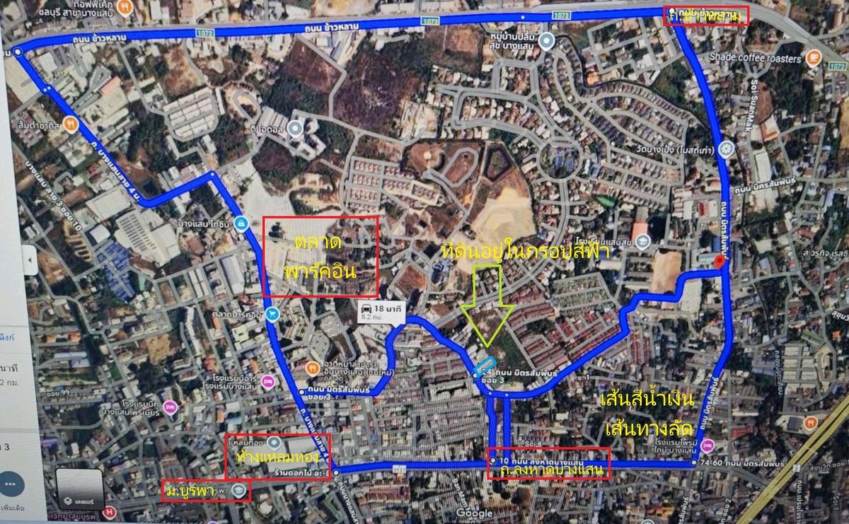 ขายที่ดินวิภาวดี ดอนเมือง หลักสี่ : ที่ดินเนื้อที่ขนาด : 1 ไร่
ซ.มิตรสัมพันธ์ 3 ต.แสนสุข อ.เมือง จ.ชลบุรี