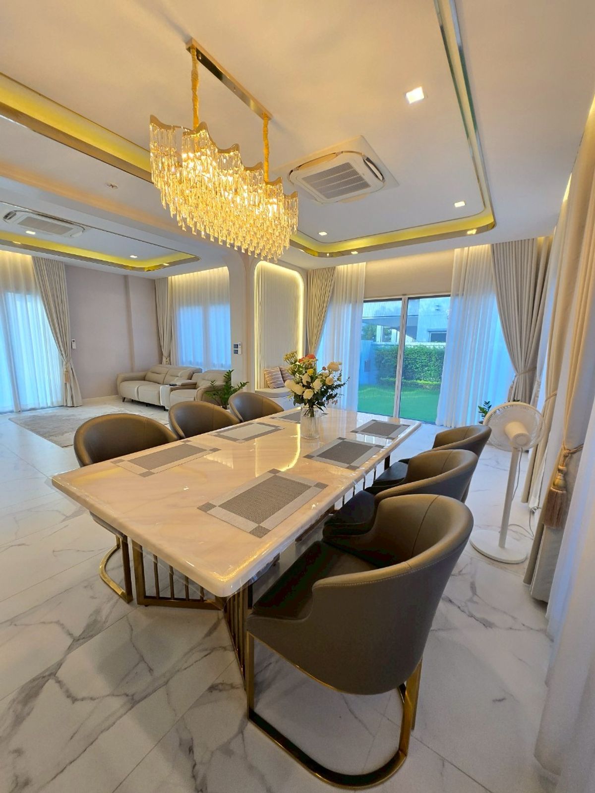 For SaleHouseChaengwatana, Muangthong : 🔥🔥Cheapest in the project Fully furnished and ready to move in, selling at a loss!! Bangkok Boulevard Signature Chaengwattana🔥🔥New house 100 sq m with furniture throughout (as in the picture)