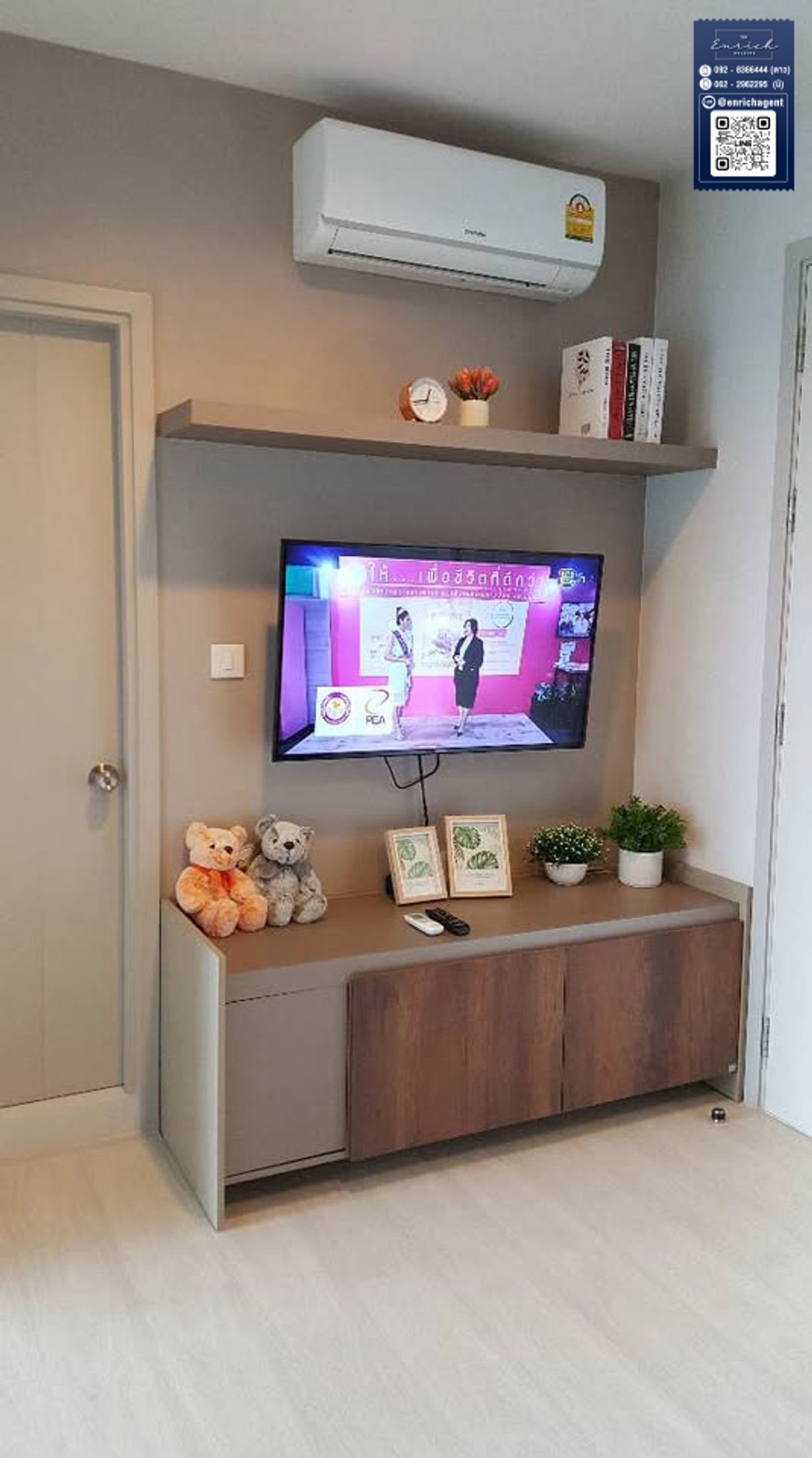 ให้เช่าคอนโดอ่อนนุช อุดมสุข : 💙ให้เช่า  Life Sukhumvit 48 ห้องสวย ตกเเต่ง builtin หรูครบ BTS พระโขนง💙 โทร. 062-2962295 นิ// Line id : @enrichagent