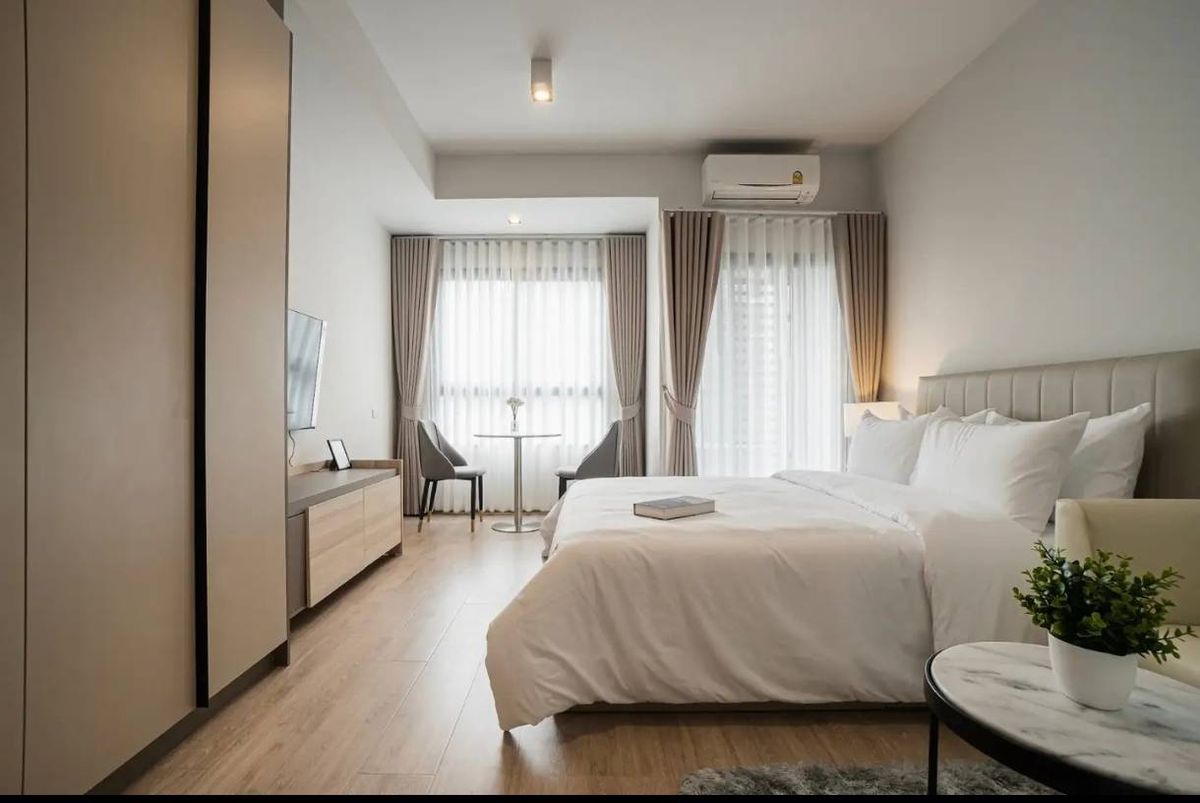 ให้เช่าคอนโดพระราม 9 เพชรบุรีตัดใหม่ RCA : 💥ST-4779💥ว่าง ให้ เช่า  ไอดีโอ พระราม 9 - อโศก 👉แอดไลน์ @rangrak 