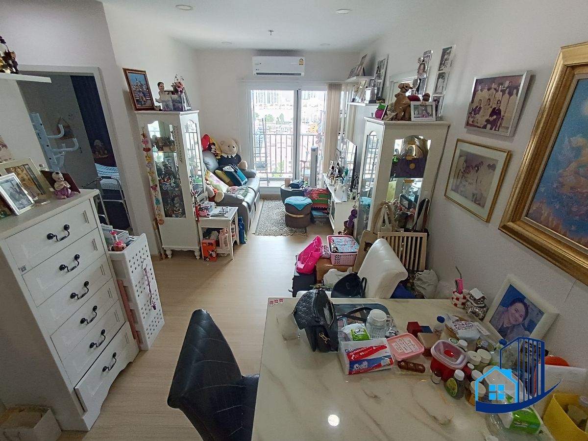 ขายคอนโดรามคำแหง หัวหมาก : ห้องชุด 59 ตร.ม ชั้น 12 ห้องมุม ตึก A