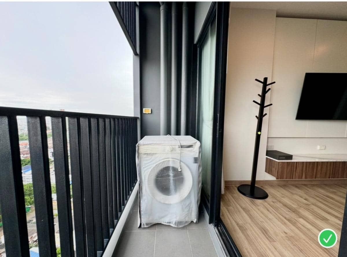 ให้เช่าคอนโดวงเวียนใหญ่ เจริญนคร : ให้เช่า 📍 NICHE MONO CHAROEN NAKORN 📍 เฟอร์นิเจอร์ และ เครื่องใช้ไฟฟ้าครบ ใกล้ BTS ตลาดพลู