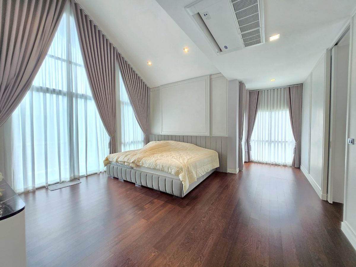 For SaleHouseChaengwatana, Muangthong : 🔥🔥Cheapest in the project Fully furnished and ready to move in, selling at a loss!! Bangkok Boulevard Signature Chaengwattana🔥🔥New house 100 sq m with furniture throughout (as in the picture)