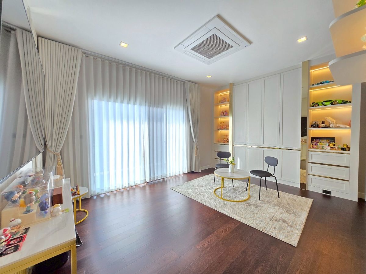 For SaleHouseChaengwatana, Muangthong : 🔥🔥Cheapest in the project Fully furnished and ready to move in, selling at a loss!! Bangkok Boulevard Signature Chaengwattana🔥🔥New house 100 sq m with furniture throughout (as in the picture)
