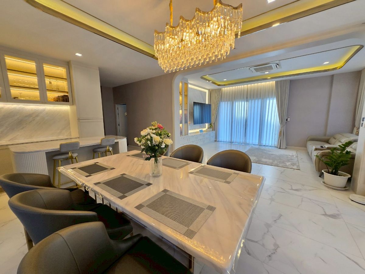 For SaleHouseChaengwatana, Muangthong : 🔥🔥Cheapest in the project Fully furnished and ready to move in, selling at a loss!! Bangkok Boulevard Signature Chaengwattana🔥🔥New house 100 sq m with furniture throughout (as in the picture)