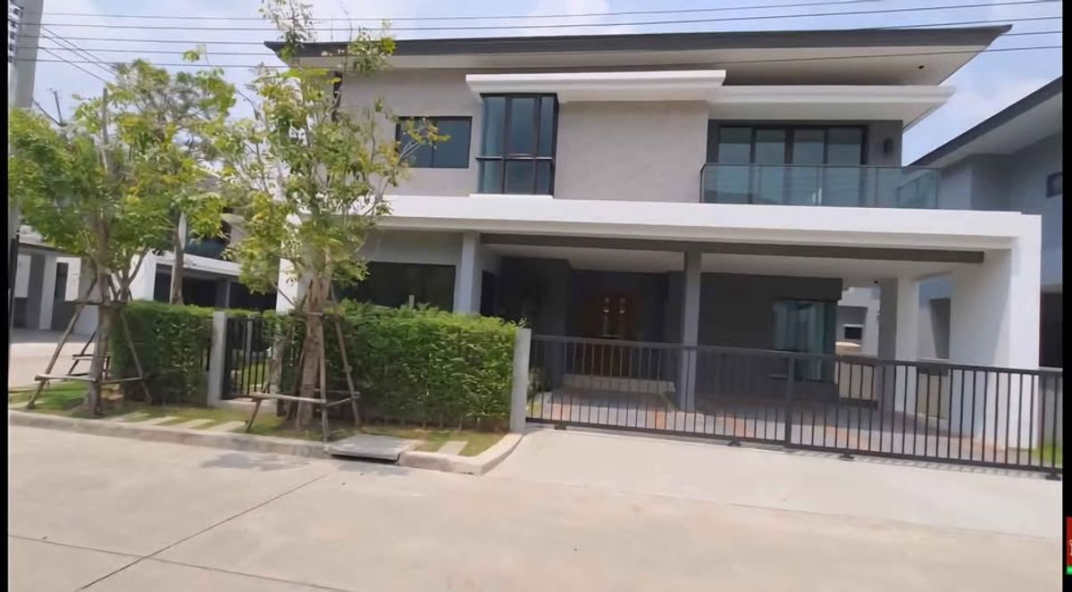 For RentHouseNonthaburi, Bang Yai, Bangbuathong : Rent a two -story house, The City, Jesada Badin Bridge