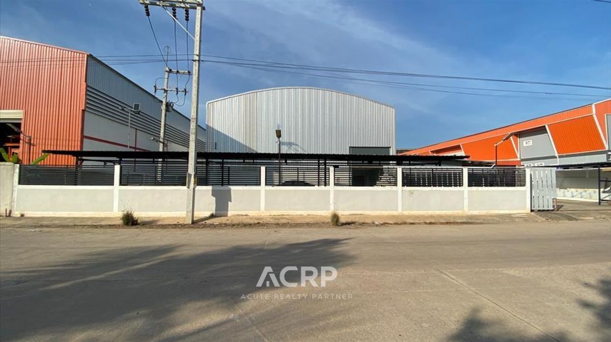 For SaleWarehouseMahachai Samut Sakhon : Factory/warehouse for sale with office Near the Rama 2 elevated road, Samut Sakhon