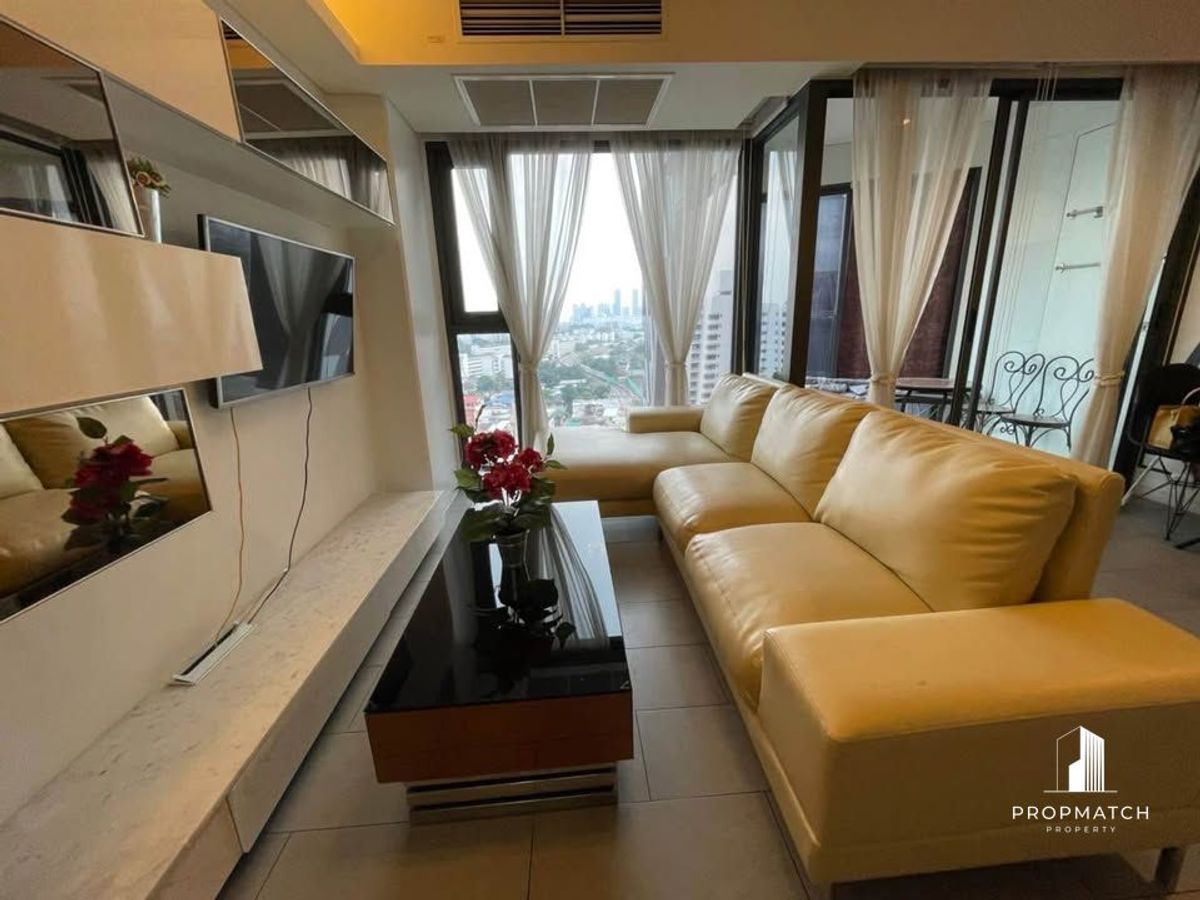ให้เช่าคอนโดอารีย์ อนุสาวรีย์ : ให้เช่าคอนโดใกล้รถไฟฟ้าอารีย์ Siamese Ratchakru (2 bed 2 bath) แต่งเฟอร์นิเจอร์ครบ