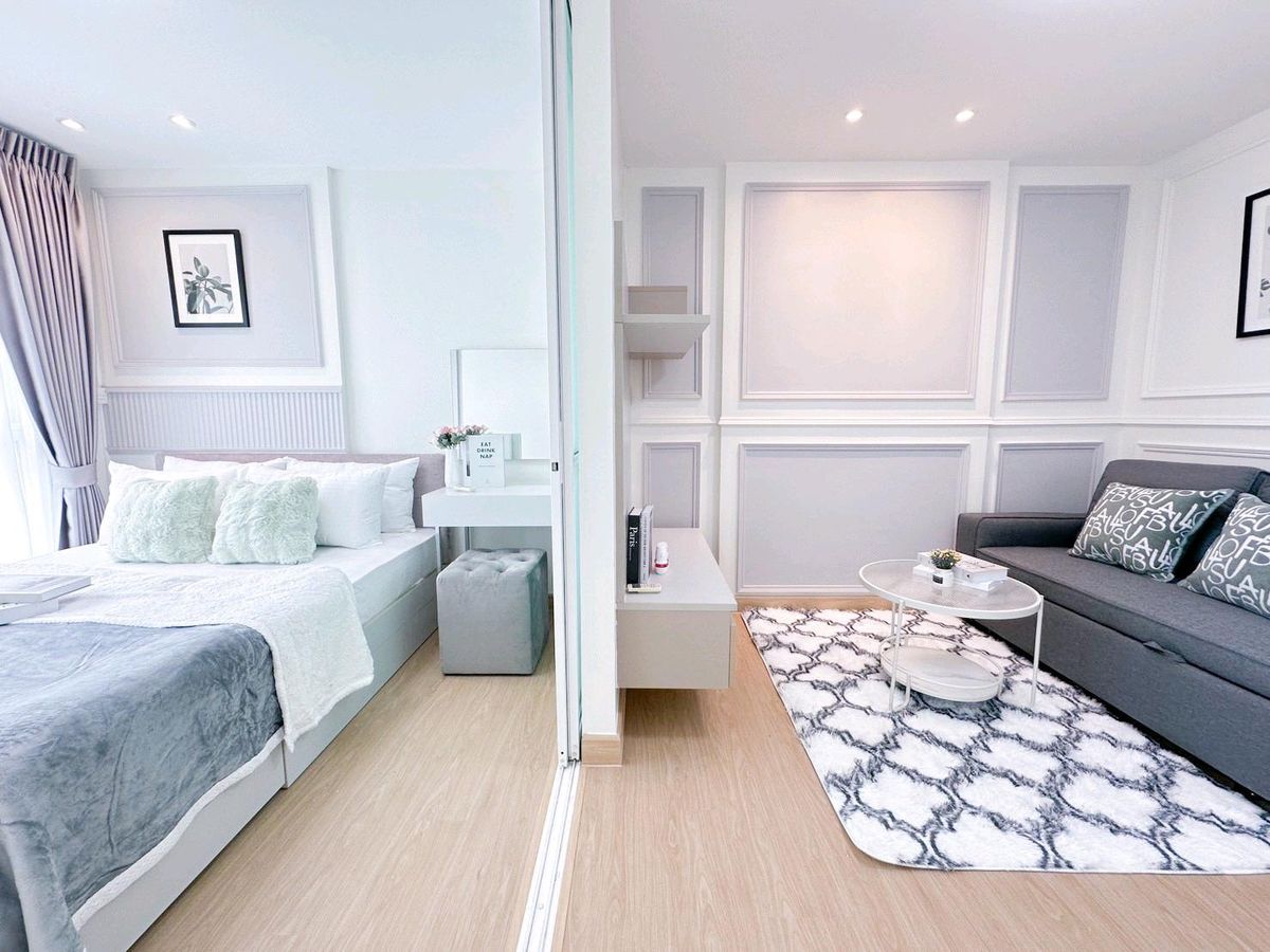 ขายคอนโดรามคำแหง หัวหมาก : 🌟D Condo รามคำแหง9🌟ห้องแต่งสวยพร้อมอยู่ ใกล้ARL🚅 ขายดีสุดๆในย่านนี้ 