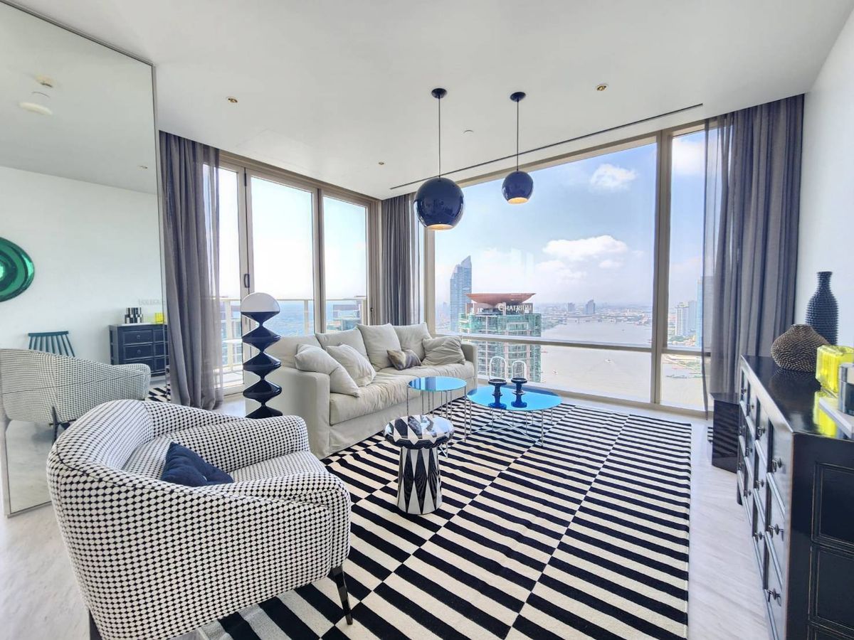 For RentCondoSathorn, Narathiwat : Four Seasons Private Residences 2 Bedrooms, 2 Bathrooms