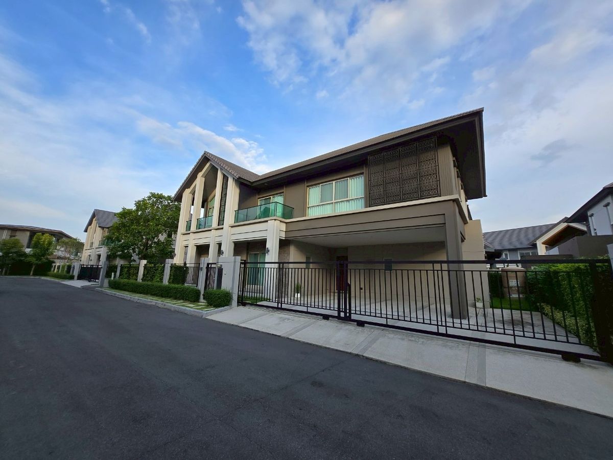 For SaleHouseChaengwatana, Muangthong : 🔥🔥Cheapest in the project Fully furnished and ready to move in, selling at a loss!! Bangkok Boulevard Signature Chaengwattana🔥🔥New house 100 sq m with furniture throughout (as in the picture)