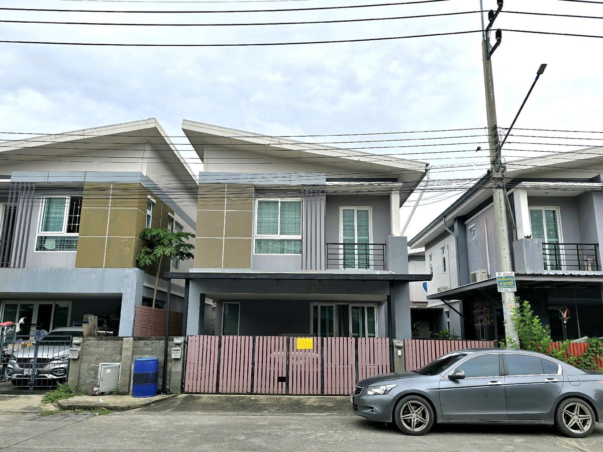 ให้เช่าปทุมธานี รังสิต ธรรมศาสตร์ : 🏡 บ้านแฝดให้เช่า เดอะแกรนด์ ไทยสมบูรณ์ 3 ถนนเมน คลองหลวง คลองสาม ใกล้ม.ธรรมศาสตร์ รังสิต
