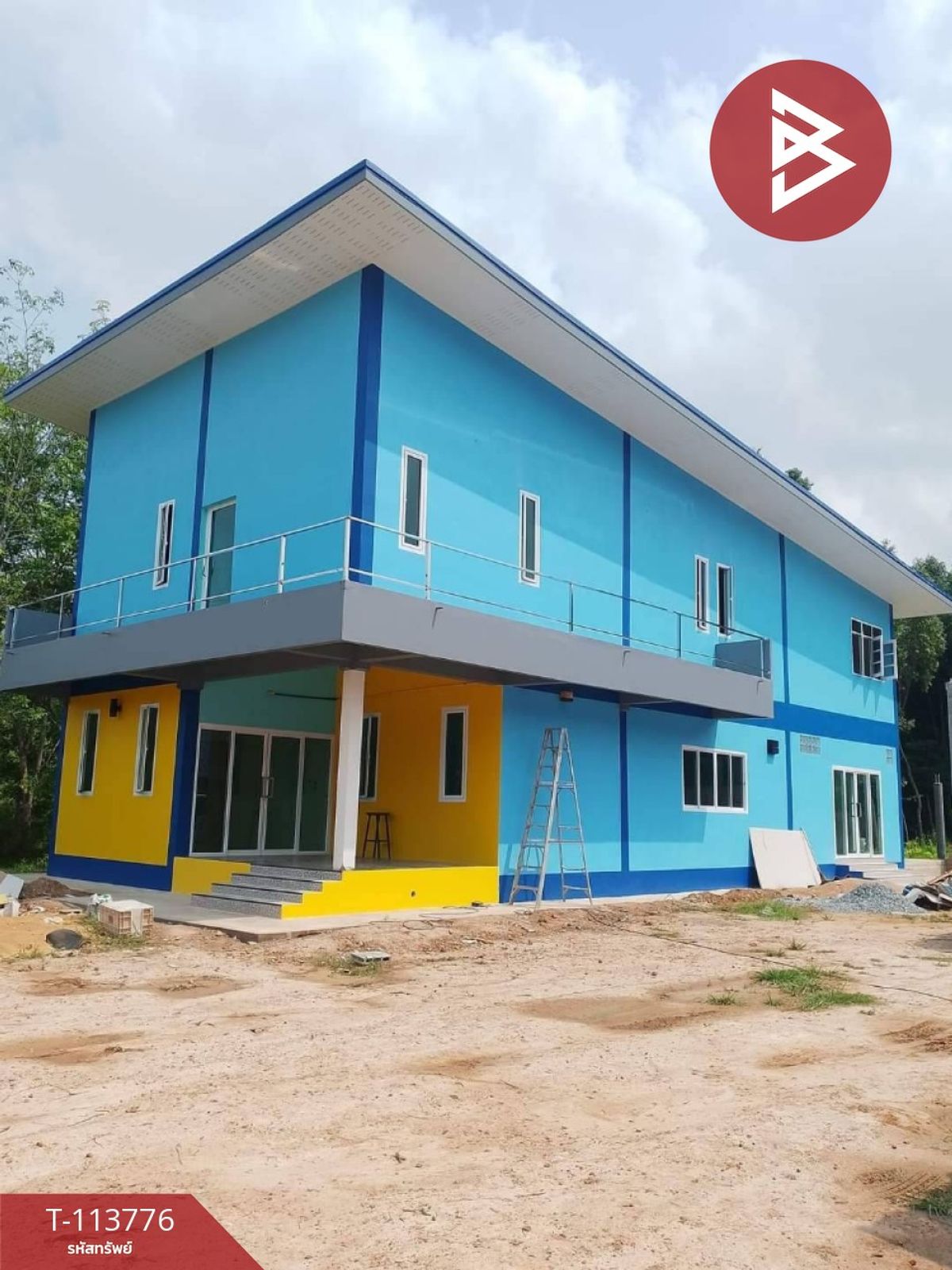 ขายบ้านตราด : ขายบ้านเดี่ยวพร้อมที่ดิน เนื้อที่ 1 ไร่ 2 งาน 61 ตร.วา เนินทราย ตราด