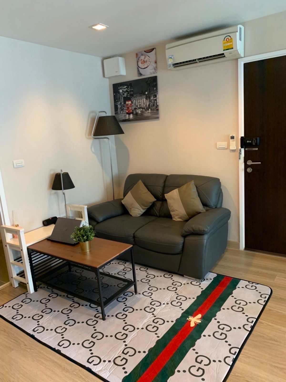 For RentCondoBangna, Bearing, Lasalle : For rent ✨ Knightsbridge Bearing ✨ Fully furnished and equipped with electrical appliances, near BTS Bearing