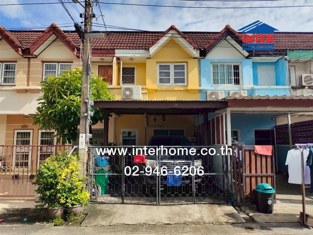 ขายทาวน์โฮมเกษตร นวมินทร์ ลาดปลาเค้า : ทาวน์เฮ้าส์ 2 ชั้น 16 ตร.ว. หมู่บ้านสวนทิพย์ ซอยคลองลำเจียก12 ถนนนวลจันทร์ ถนนเกษตร-นวมินทร์ เขตบึงกุ่ม กรุงเทพมหานคร