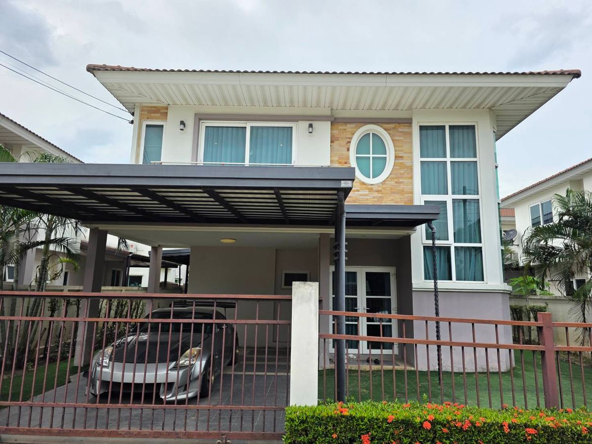 ขายบ้านปทุมธานี รังสิต ธรรมศาสตร์ : ถูก! คุ้ม! ดีลดีๆ แบบนี้หายาก  ขายบ้านเดี่ยว หมู่บ้านศุภาลัยการ์เด้นวิลล์ รังสิตคลอง 2 59.5 ตารางวา ใกล้ ถนน รังสิต-นครนายก เดินทางเข้าเมืองสะดวก 