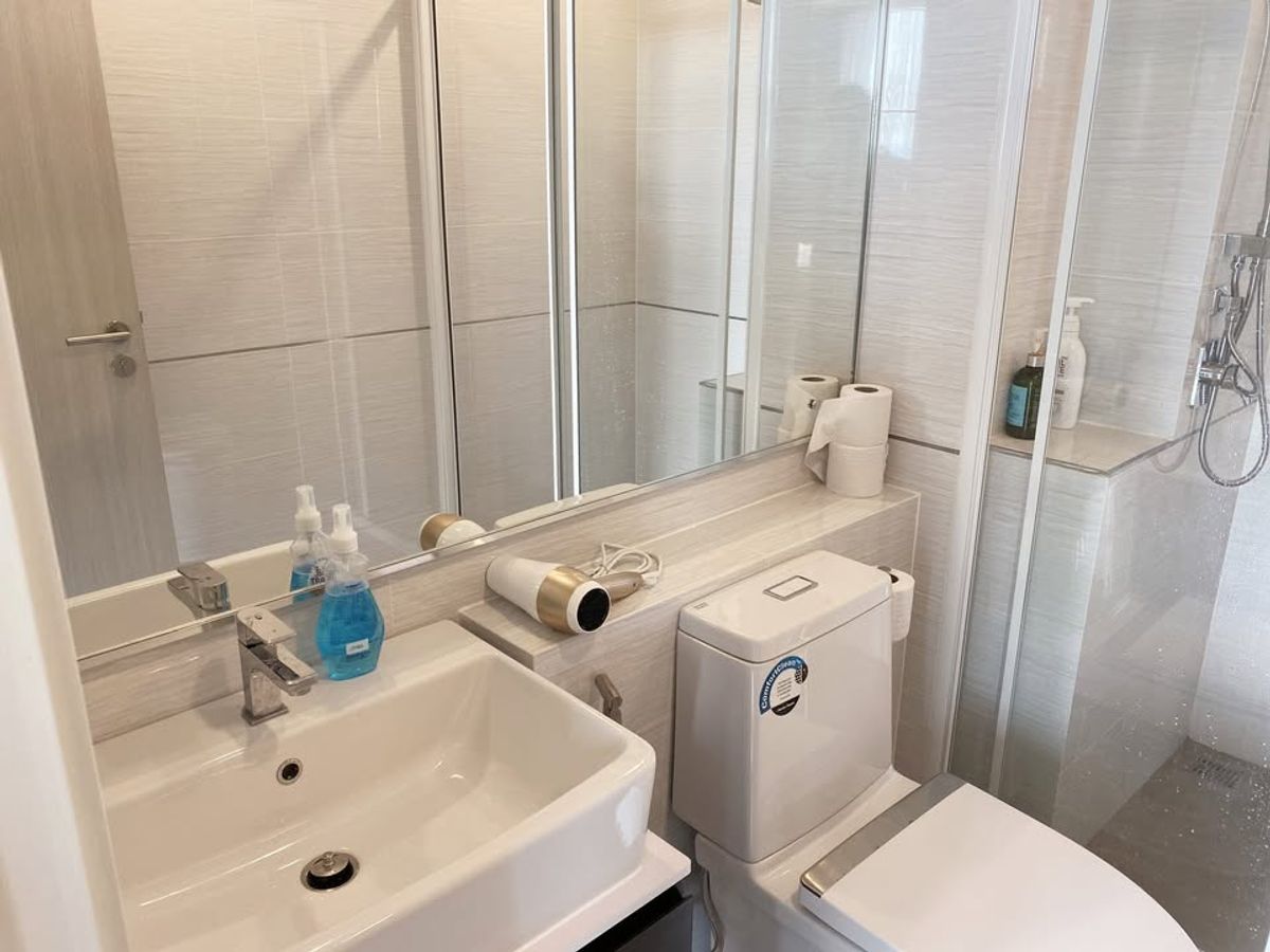 For RentCondoSamut Prakan,Samrong : For rent 📍 The Metropolis Samrong Interchange 📍Convenient travel, near BTS Samrong