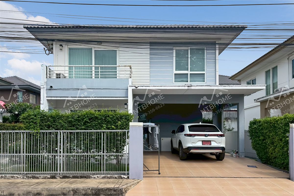 ขายบ้านแจ้งวัฒนะ เมืองทอง : พฤกษ์ลดา ติวานนท์ – ราชพฤกษ์ 345 สภาพดีพร้อมอยู่ ติดถนนใหญ่