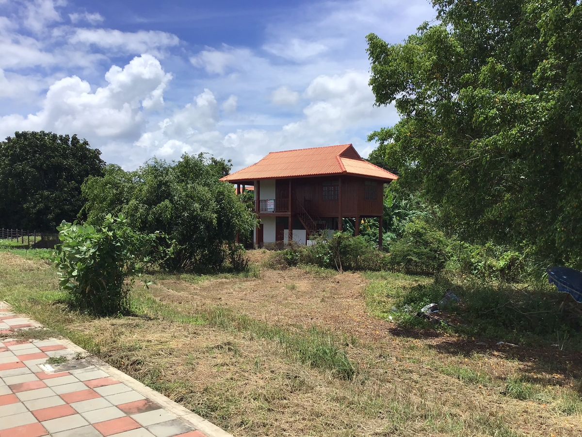 For SaleHouseLamphun : 2 -storey detached house for sale, Lanna style, natural atmosphere, Ping River, Lamphun Province