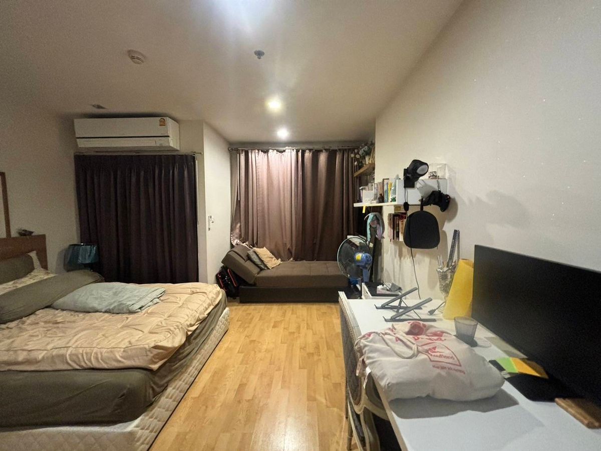 ขายคอนโดพระราม 9 เพชรบุรีตัดใหม่ RCA : ราคาดีที่สุดในโครงการ  STUDIO 26 ตารางเมตร  วิวสวย สภาพดี  ลงทุนได้ yield 5.5%