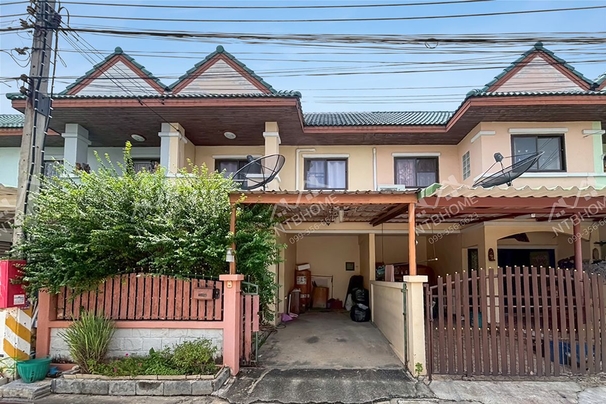 ขายทาวน์โฮมนนทบุรี บางใหญ่ บางบัวทอง : หมู่บ้านหงส์ประยูร 3 บางบัวทอง ต่อเติมครบ ทำเลดี ใกล้รถไฟฟ้า