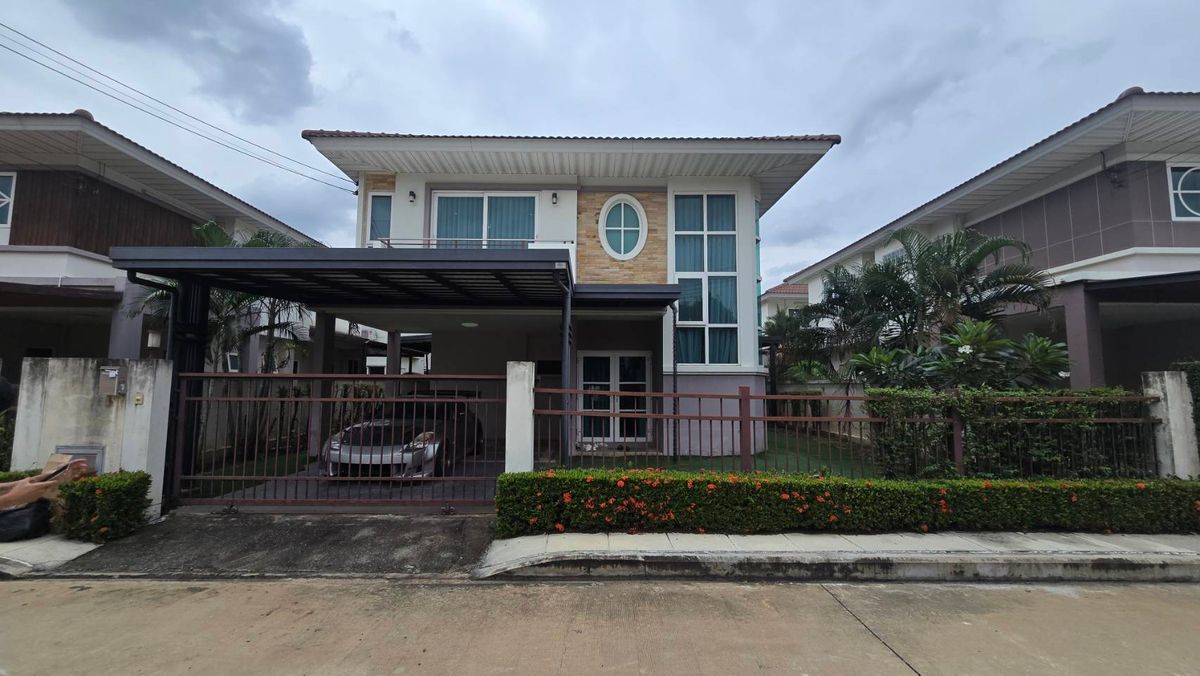 ขายบ้านปทุมธานี รังสิต ธรรมศาสตร์ : ถูก! คุ้ม! ดีลดีๆ แบบนี้หายาก  ขายบ้านเดี่ยว หมู่บ้านศุภาลัยการ์เด้นวิลล์ รังสิตคลอง 2 59.5 ตารางวา ใกล้ ถนน รังสิต-นครนายก เดินทางเข้าเมืองสะดวก 