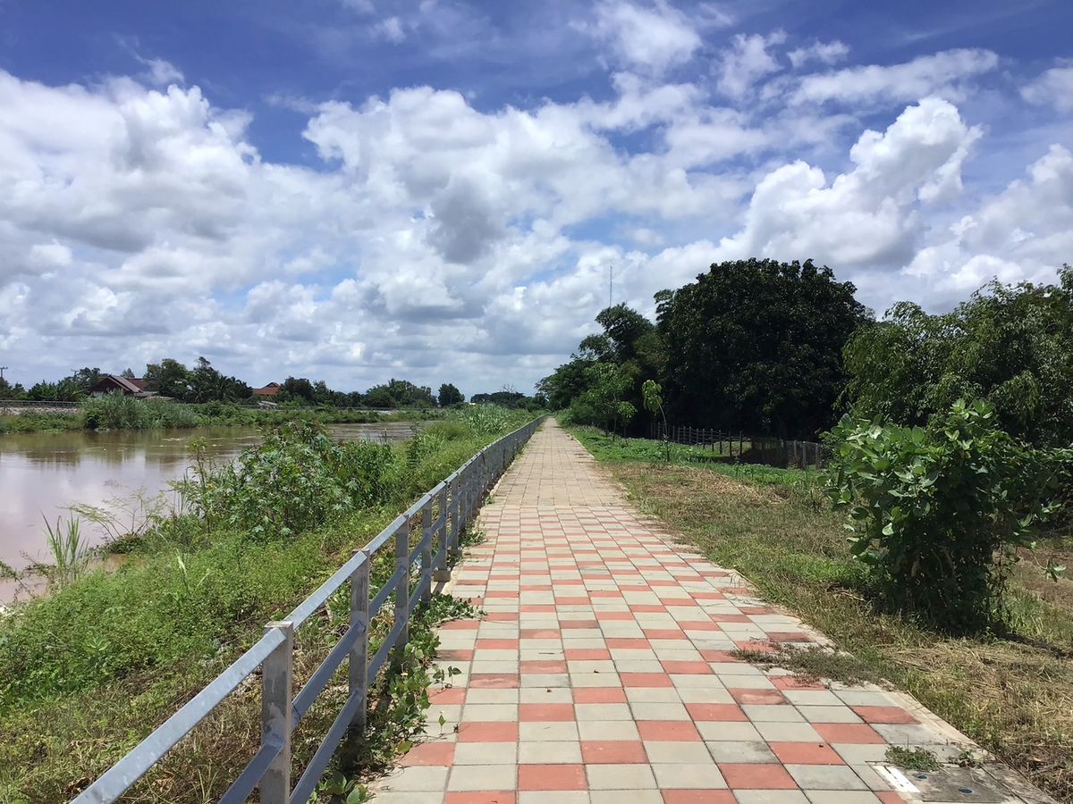 For SaleHouseLamphun : 2 -storey detached house for sale, Lanna style, natural atmosphere, Ping River, Lamphun Province